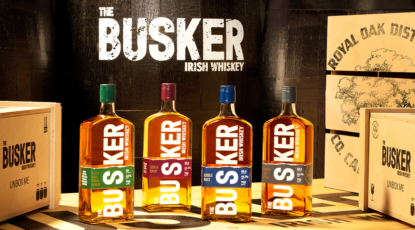 4 referenze di whiskey The Busker