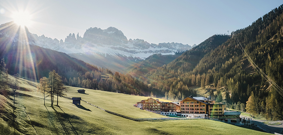 L’Hotel Cyprianerhof, in Alto Adige, vincitore del primo premio all’Hotel Sustainability Award 2023