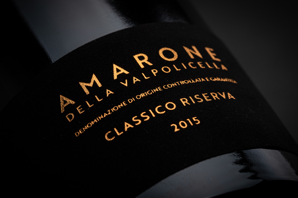 etichetta amarone valpolicella classico riserva 2015