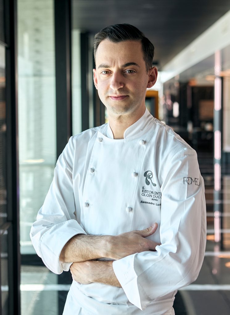 L’Executive Chef Alessandro Lucassino